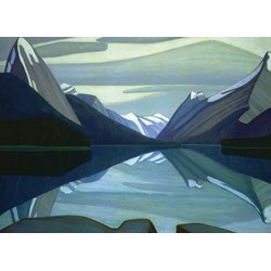 Eurographics (6000-0136) - Lawren S. Harris: "Maligne Lake, Jasper Park" - 1000 Teile Puzzle