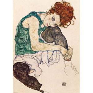 Eurographics (6000-4539) - Egon Schiele: "Die Künstlerin" - 1000 Teile Puzzle