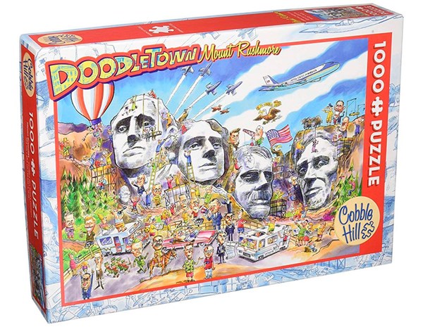 Cobble Hill (53503) - "Mount Rushmore" - 1000 Teile Puzzle