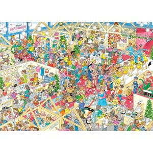 Jumbo (17453) - Jan van Haasteren: "Winter Messe" - 1000 Teile Puzzle