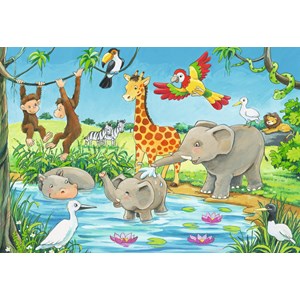 Ravensburger (05449) - "Waterhole Fun" - 24 Teile Puzzle