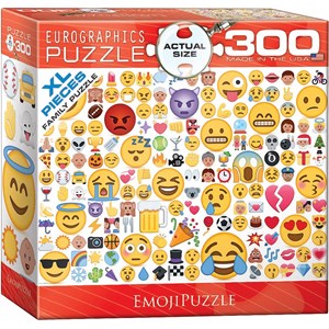 Eurographics (8300-0816) - "Wie ist deine Stimmung?" - 300 Teile Puzzle