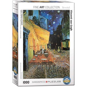 Eurographics (6000-2143) - Vincent van Gogh: "Nachtcafé" - 1000 Teile Puzzle