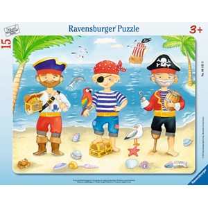 Ravensburger (06112) - "Pirates Voyage of Discovery" - 15 Teile Puzzle