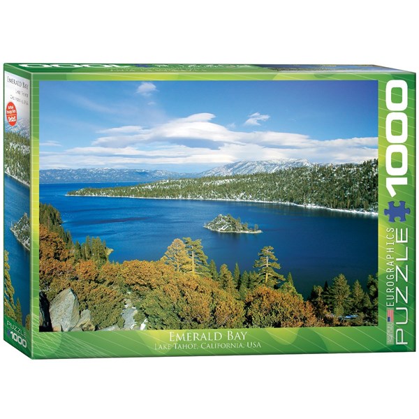 Eurographics (6000-0549) - "Emerald Bay, Lake Tahoe, CA" - 1000 Teile Puzzle
