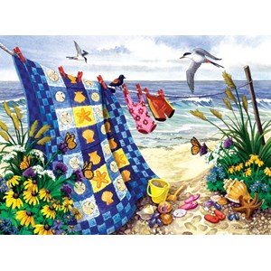 SunsOut (62956) - Nancy Wernersbach: "Seaside Summer" - 500 Teile Puzzle