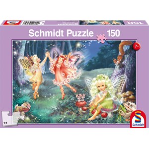 Schmidt Spiele (56130) - "Feentanz" - 150 Teile Puzzle