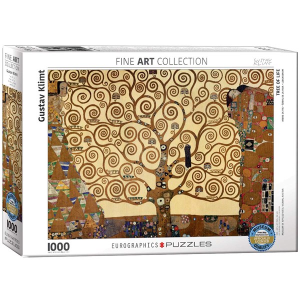 Eurographics (6000-6059) - Gustav Klimt: "Lebensbaum" - 1000 Teile Puzzle