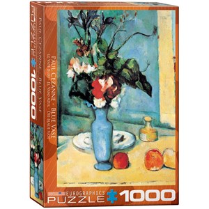 Eurographics (6000-3802) - Paul Cezanne: "Blaue Vase" - 1000 Teile Puzzle