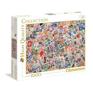 Clementoni (39387) - "Briefmarken-Sammlung" - 1000 Teile Puzzle