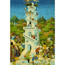 Pomegranate (AA575) - "Der Turm zu Babel" - 1000 Teile Puzzle