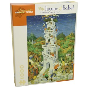 Pomegranate (AA575) - "Der Turm zu Babel" - 1000 Teile Puzzle
