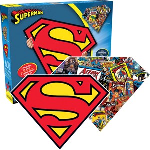 Aquarius (75017) - "Superman Logo" - 600 Teile Puzzle