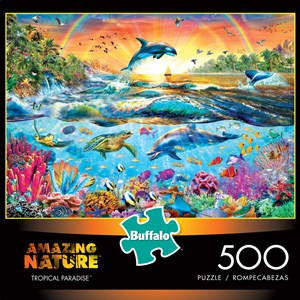 Buffalo Games (3771) - Adrian Chesterman: "Tropical Paradise (Amazing Nature)" - 500 Teile Puzzle