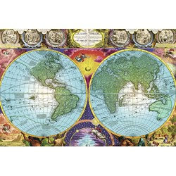 Ravensburger (17074) - Tom Antonishak: "Antique Map" - 3000 Teile Puzzle