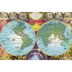 Ravensburger (17074) - Tom Antonishak: "Antique Map" - 3000 Teile Puzzle
