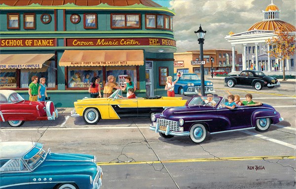 SunsOut (39854) - Ken Zylla: "Als wir jung waren" - 1000 Teile Puzzle