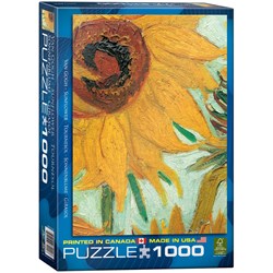 Eurographics (6000-5429) - Vincent van Gogh: "Sonnenblumen" - 1000 Teile Puzzle
