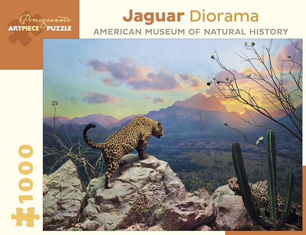 Pomegranate (AA956) - "Jaguar Diorama" - 1000 Teile Puzzle