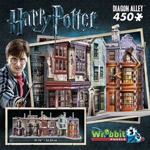 Wrebbit (W3D-1010) - "Winkelgasse" - 450 Teile Puzzle