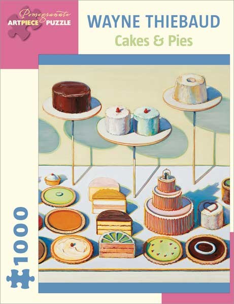 Pomegranate (AA834) - Wayne Thiebaud: "Kuchen und Torten" - 1000 Teile Puzzle