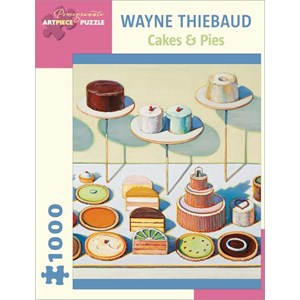 Pomegranate (AA834) - Wayne Thiebaud: "Kuchen und Torten" - 1000 Teile Puzzle
