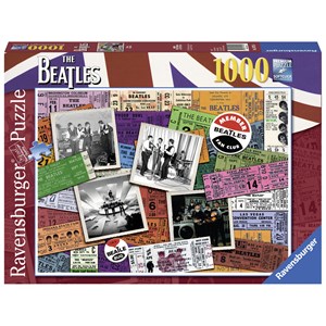 Ravensburger (19751) - "Beatles: Tickets" - 1000 Teile Puzzle