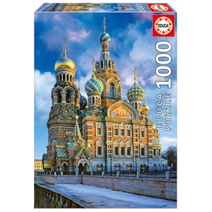 Educa (16289) - "Church of the Resurrection of Christ" - 1000 Teile Puzzle