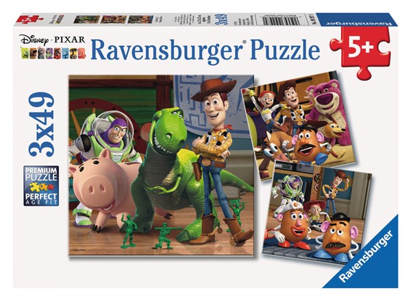Ravensburger (09297) - "Woody & Rex, Toy Story 3" - 49 Teile Puzzle