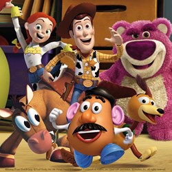 Ravensburger (09297) - "Woody & Rex, Toy Story 3" - 49 Teile Puzzle