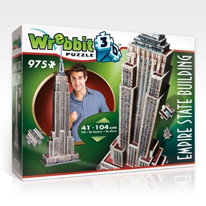 Wrebbit (W3D-2007) - "Empire State Building" - 975 Teile Puzzle