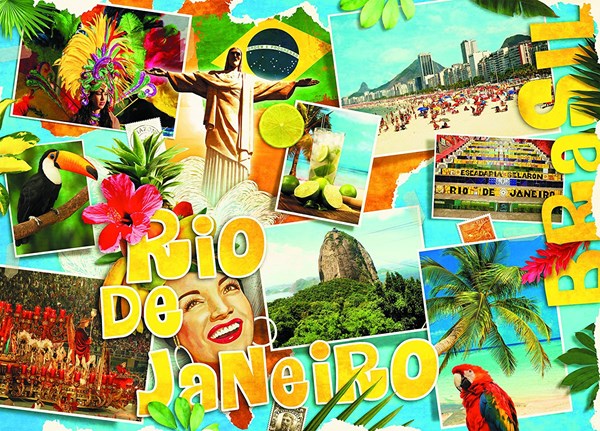 Schmidt Spiele (58185) - "Rio de Janeiro" - 3000 Teile Puzzle