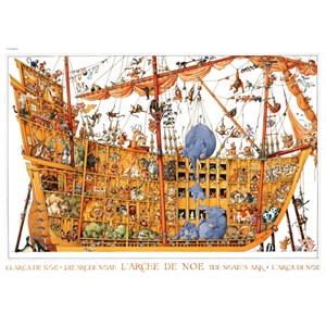 Heye (25475) - Jean-Jacques Loup: "Arche Noah" - 2000 Teile Puzzle