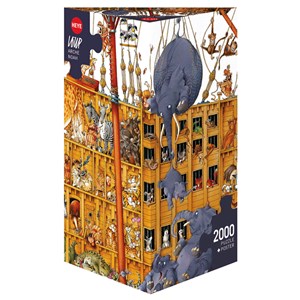 Heye (25475) - Jean-Jacques Loup: "Arche Noah" - 2000 Teile Puzzle