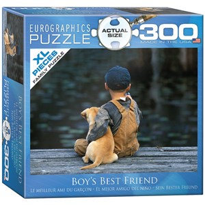Eurographics (8300-0527) - "Sein bester Freund" - 300 Teile Puzzle