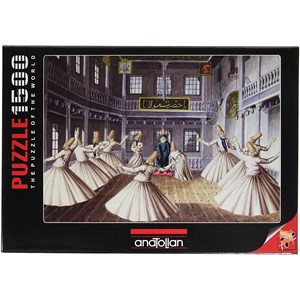 Anatolian (4520) - "Türkische Tänzer" - 1500 Teile Puzzle