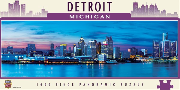MasterPieces (71597) - "Detroit, Michigan" - 1000 Teile Puzzle