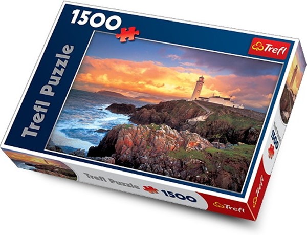 Trefl (260533) - "Leuchtturm in Irland" - 1500 Teile Puzzle