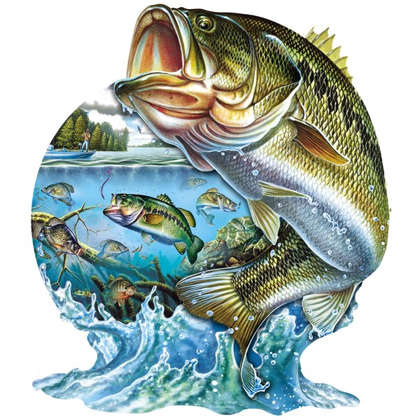 SunsOut (96092) - Jon Q. Wright: "Leap to Freedom" - 1000 Teile Puzzle