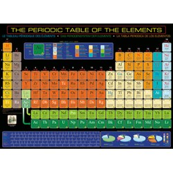 Eurographics (6000-1001) - "Das Periodensystem der Elemente nach Dimitri Mendeleev" - 1000 Teile Puzzle