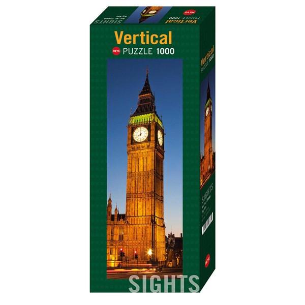 Heye (29668) - "Big Ben in der Abenddämmerung" - 1000 Teile Puzzle