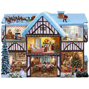 SunsOut (95971) - Steve Crisp: "Christmas Eve" - 1000 Teile Puzzle