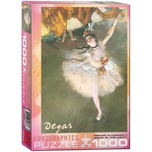 Eurographics (6000-2033) - Edgar Degas: "Der Stern" - 1000 Teile Puzzle