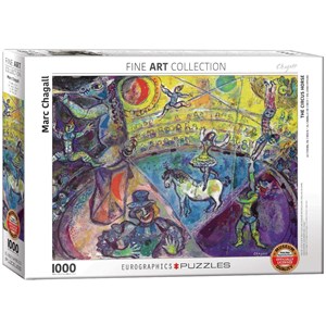 Eurographics (6000-0851) - Marc Chagall: "Das Zirkuspferd" - 1000 Teile Puzzle