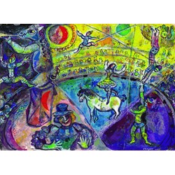 Eurographics (6000-0851) - Marc Chagall: "Das Zirkuspferd" - 1000 Teile Puzzle