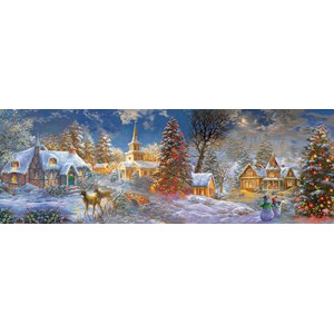 SunsOut (19295) - Nicky Boehme: "The Stillness of Christmas" - 500 Teile Puzzle
