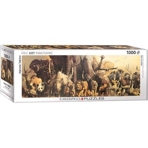 Eurographics (6010-4654) - Haruo Takino: "Tiere der Arche Noah" - 1000 Teile Puzzle