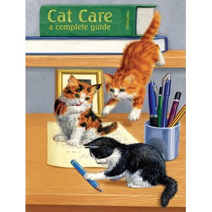 SunsOut (51476) - Sarah Adams: "Cat Care" - 500 Teile Puzzle