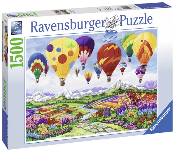 Ravensburger (16347) - Nancy Wernersbach: "Spring is in the Air" - 1500 Teile Puzzle