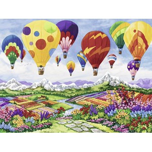 Ravensburger (16347) - Nancy Wernersbach: "Spring is in the Air" - 1500 Teile Puzzle